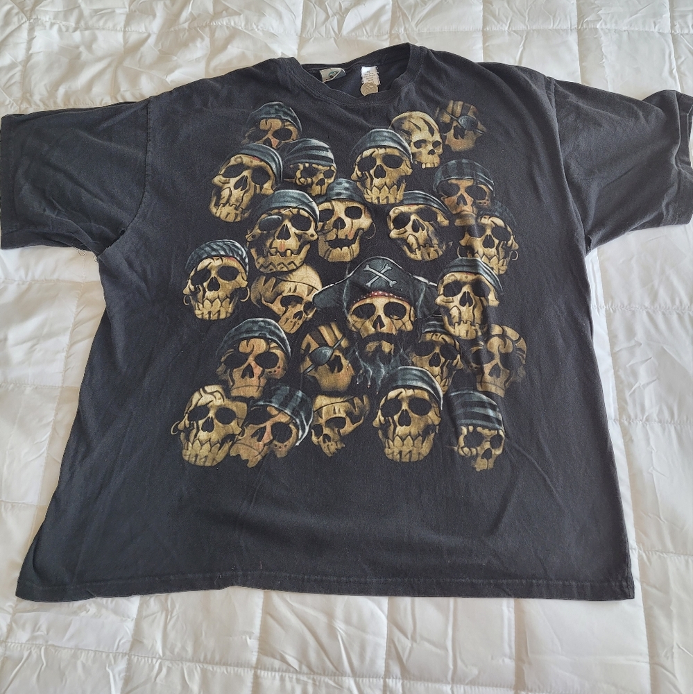 Liquid Blue ~ Pirate Skulls